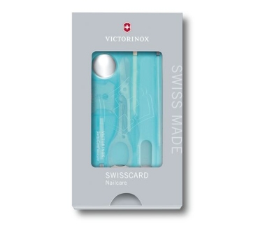 Victorinox Swiss Card Nailcare eisblau