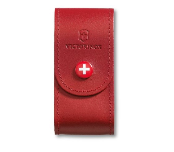 Victorinox Lederetui rot